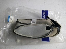 Copertina Pelle Off-Black Per Bracciolo Volvo S40 V40 Sedile Posteriore Neu Raro