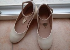 Scarpe ballerine da bambina avorio, ballerine bimba panna 33