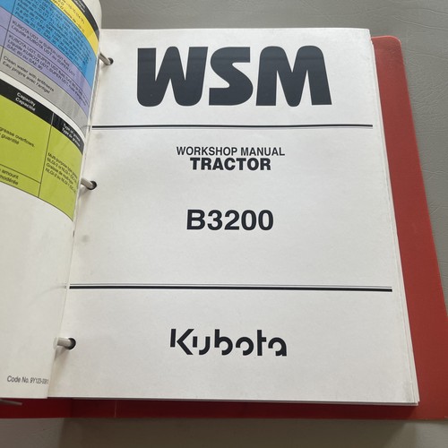 Genuine kubota b3200 tractor - genuine,