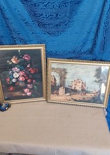 2 Quadri Stampe Opere Antiche