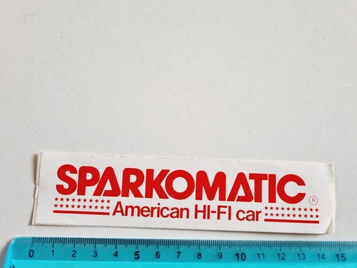 Adesivo sparkomatic hifi car - sparkomatic,