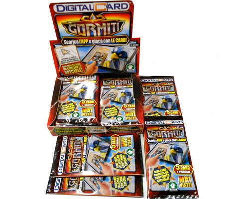 Gormiti digital card - gormiti, box