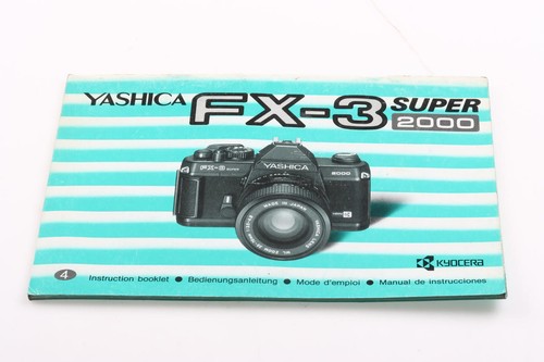 Yashica super 2000 - yashica, fx-3