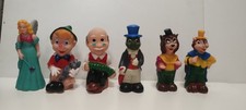 PUPAZZI GOMMA WALT DISNEY SET PINOCCHIO COMPELTO