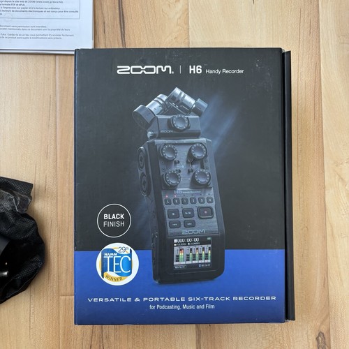Zoom pratico registratore - h6,