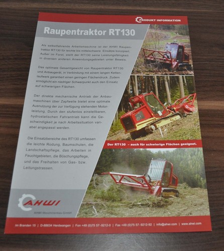 Brochure trattore forestale