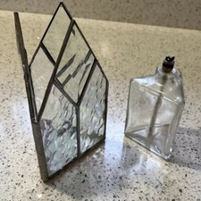 Leaded Clear Textured Glass