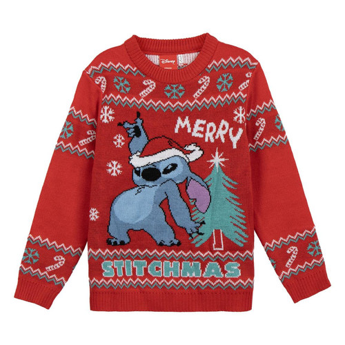 Maglione natalizio stitch - maglione,