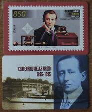 Schede telefoniche Centenario Della Radio Nuove  Golden 414 415