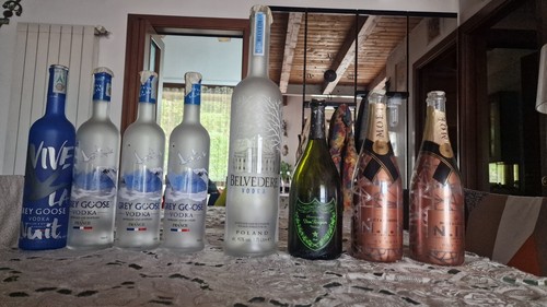 Bottiglie vetro vuote dom - vetro,