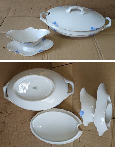 Set zuppiera antica bavaria - zuppiera,