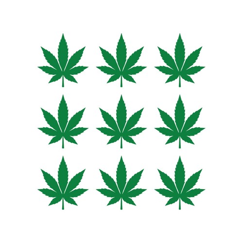 Piccola cannabis foglia - cannabis,