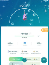 Pokémon Go-Shiny Feebas XXL