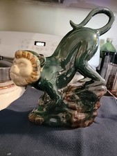 Statuina scimmia ceramica