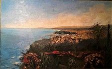 Veduta costiera di Nizza