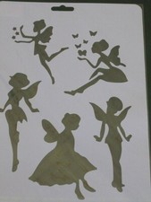 STENCIL FATINE PER DECOUPAGE