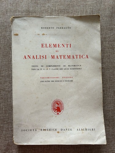 Elementi analisi - di,