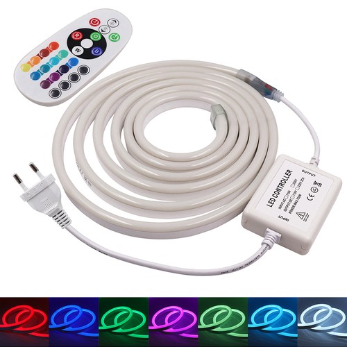 Striscia led 230 rgb - v, neon