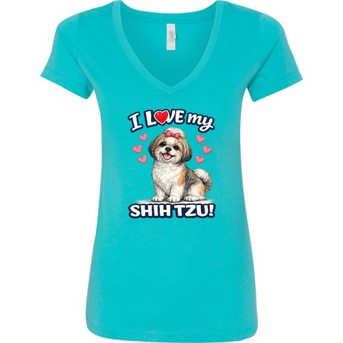 Shirt inktastic shih tzu - inktastic,