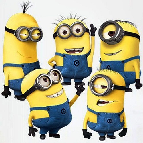 Minions adesivo parete - minions,