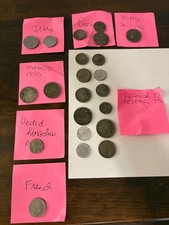Lotto di (22) Monete Estere