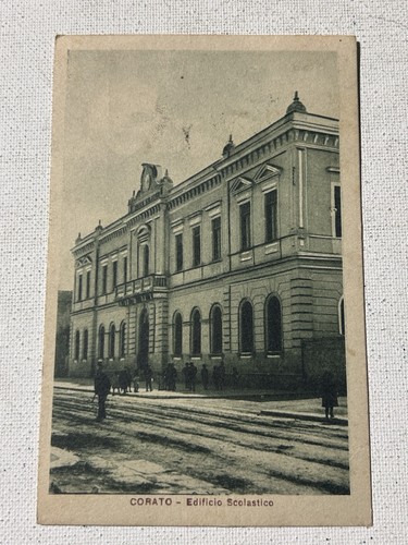 Cartolina corato edificio - corato,