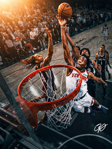 Poster the hand anunoby - hand, of