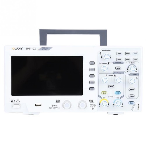 Owon sds1102 oscilloscopio - owon,