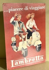 Insegna pubblicitaria in metallo 