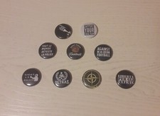 9 spille pins hooligans ultras casual calcio moderno tifo tifosi