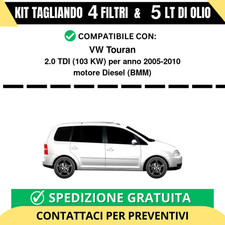 Tagliando per VW Touran 2.0