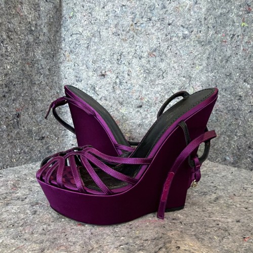 Giambattista valli viola zeppa - valli,