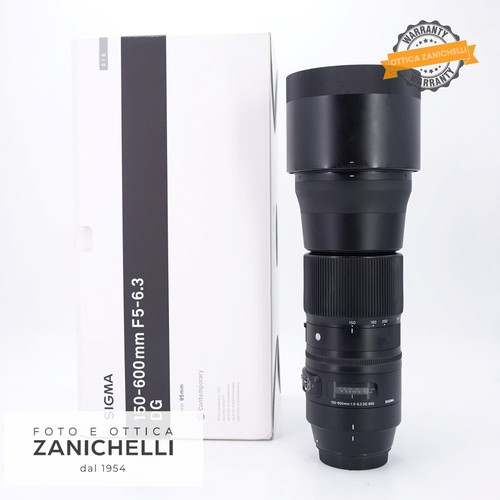 Sigma 150 600mm 3 dg - f/5-6.3, c