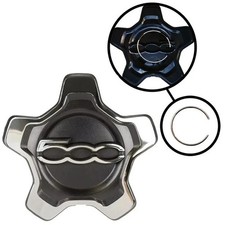 1 COPPETTA COPRIMOZZO 500X 334 Formato BORCHIA Cerchio in Lega Cromato