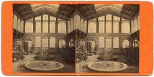 Stereoview (1), Italy, Florence (Firenze): Mercato S. Lorenzo, Esposizione 1874