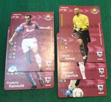 LOTTO 5 CARD SUBBUTEO TRADING GAME 2002/03 WEST HAM DI CANIO  PREMIER LEAGUE 