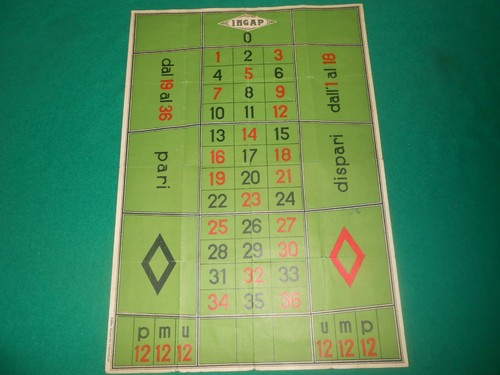 1930 cromolitho tavolo verde - 1930,