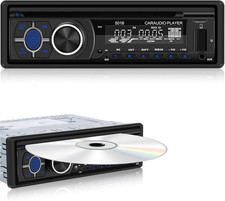 1Din Autoradio Con Lettore CD - Lettore DVD Auto Con Chiamate in Vivavoce Blueto