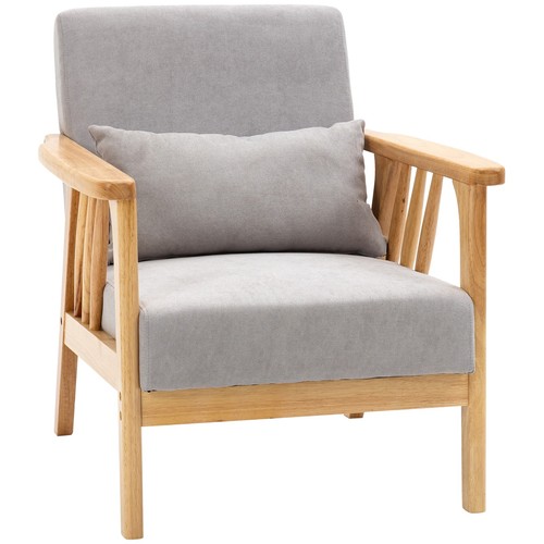 Homcom poltrona moderna con - poltrona,