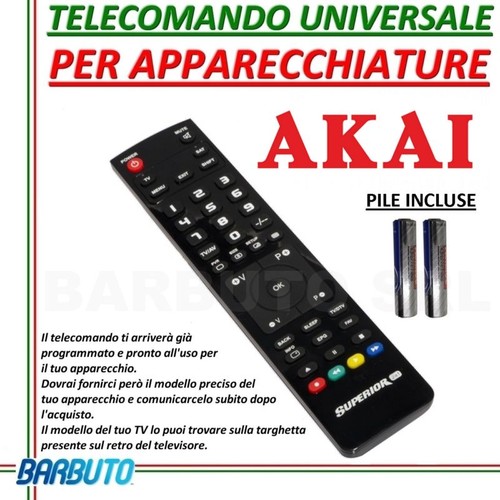 Telecomando per akai - telecomando,