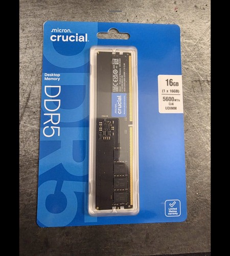 Banchi ram crucial 16gb - di,