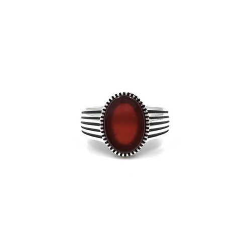 Anello argento 925 - 925, corniola