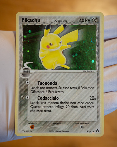 Pikachu specie delta 92 - pikachu, 93/92
