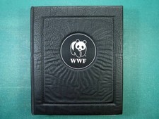 Lotto a tema WWF, su album, francobolli nuovi ** e buste con annulli speciali