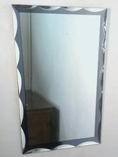 SPECCHIO Design VINTAGE SPECCHIERA Metalvetro SIENA Galvarame ANNI '60 Lavorato
