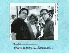 Fotografia originale Woody Allen/Paul Mazursky "Scene da un centro commerciale" 1991