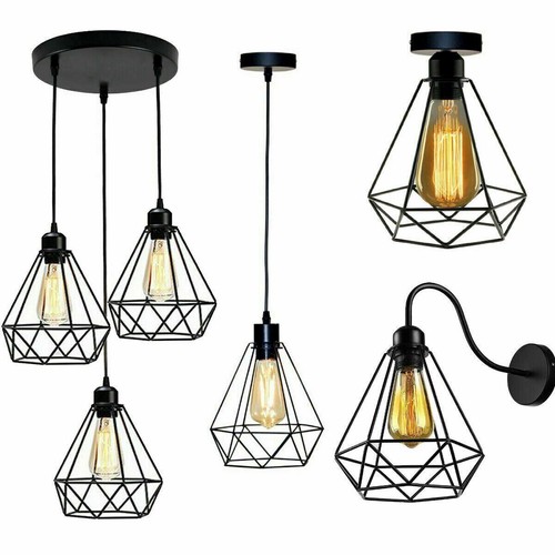 Lampada sospensione gabbia - a,