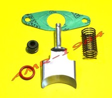 Valvola Rave Aprilia RS 125 RX MX SX Motore Rotax 122/123 ERGAL CNC completa