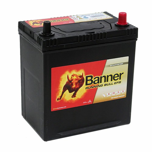 Banner running bull - banner,