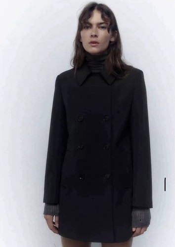 Zara giacca cappotto corto - zara,